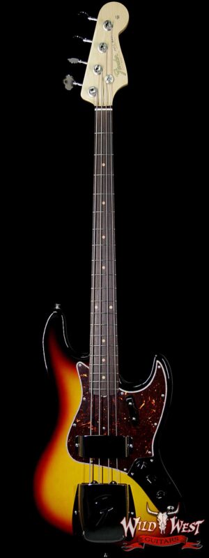 Fender USA American Vintage ‘64 1964 Jazz Bass Rosewood Fretboard 3 Tone Sunburst