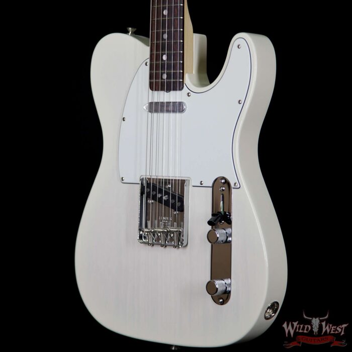 Fender USA American Vintage `64 Telecaster Rosewood Fretboard White Blonde - Image 2