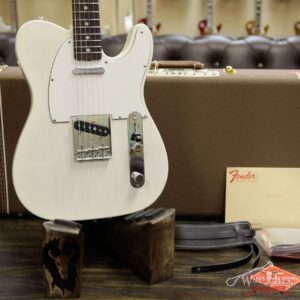 Fender USA American Vintage `64 Telecaster Rosewood Fretboard White Blonde - Image 10
