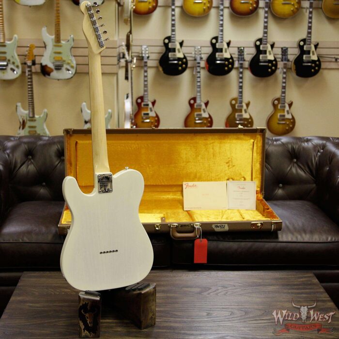 Fender USA American Vintage `64 Telecaster Rosewood Fretboard White Blonde - Image 11