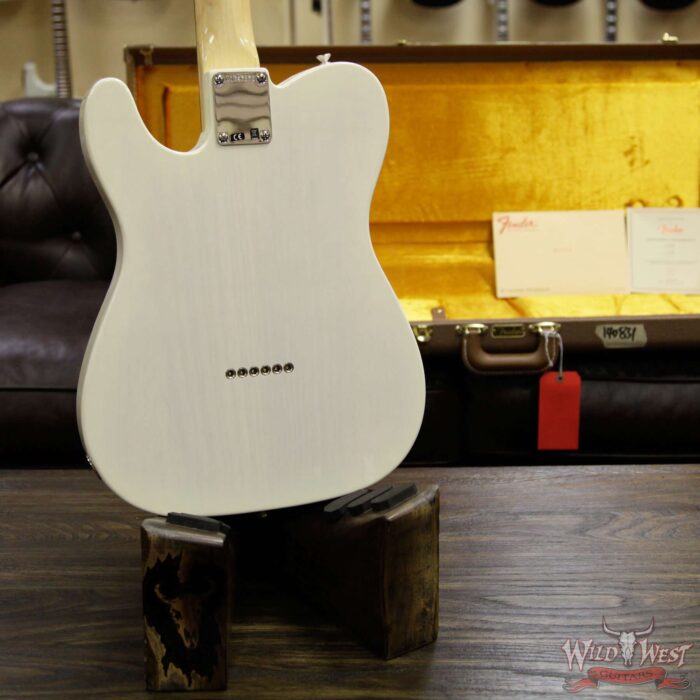 Fender USA American Vintage `64 Telecaster Rosewood Fretboard White Blonde - Image 12