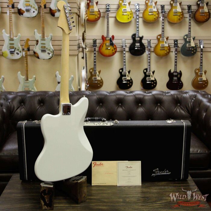 Fender USA American Vinatge `65 Jazzmaster Rosewood Fretboard Olympic White - Image 11