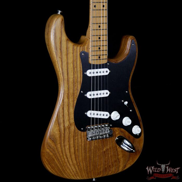Fender USA FSR American Vintage Limited Edition ‘56 1956 Stratocaster Roasted Natural V1741673 - Image 5