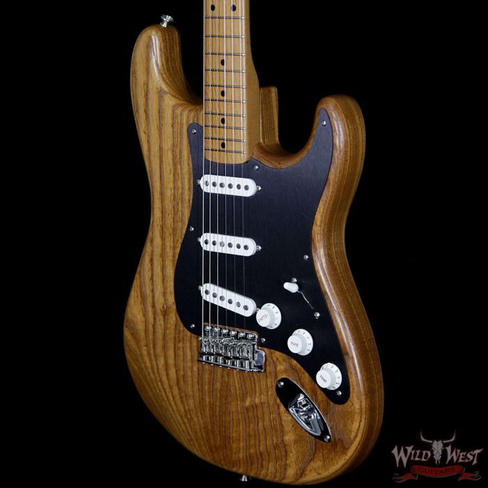 Fender USA FSR American Vintage Limited Edition ‘56 1956 Stratocaster Roasted Natural V1741673 - Image 3