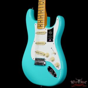 Fender American Vintage II 1957 Stratocaster Maple Neck Sea Foam Green 7.65 LBS 7.65 LBS - Image 2