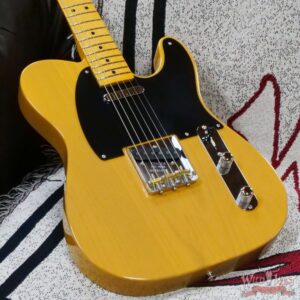 Fender American Vintage II 1951 Telecaster Ash Body 1-Piece Maple Neck Butterscotch Blonde - Image 6