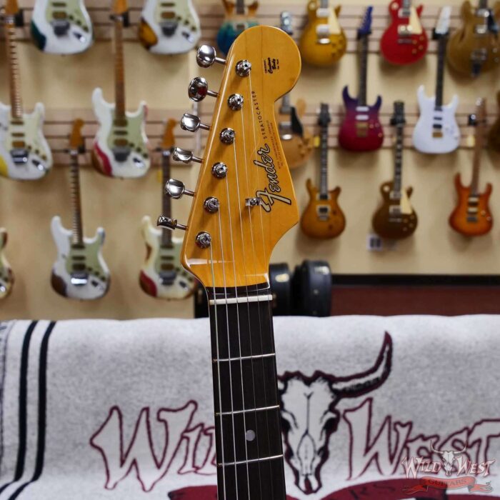 Fender American Vintage II 1965 Stratocaster Rosewood Fingerboard Gloss Nitro Shoreline Gold 7.65 LBS - Image 7