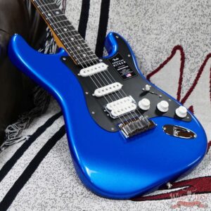Fender American Ultra II Stratocaster HSS Ebony Fingerboard Noble Blue 7.90 LBS - Image 6