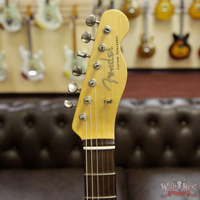 Fender Custom Shop 1958 Telecaster Custom Relic HH EVH Pickups Fiesta Red - Image 9