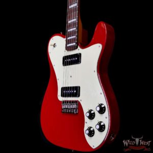 Fender Chris Shiflett Cleaver Telecaster Deluxe Dual P90 Rosewood Fingerboard Dakota Red 8.15 LBS - Image 2