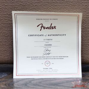 Fender Chris Shiflett Cleaver Telecaster Deluxe Dual P90 Rosewood Fingerboard Dakota Red 8.15 LBS - Image 12