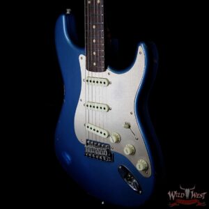 Fender Custom Shop 30th Anniversary LTD Roasted 1960 Stratocaster Relic Birdseye Neck Rosewood Board Aged Lake Placid Blue - Image 2