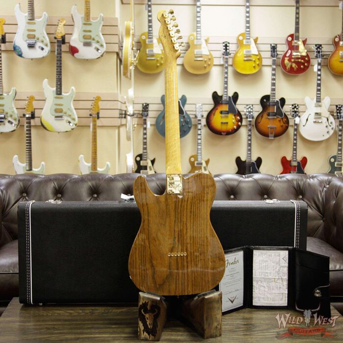 Fender Custom Shop Paul Waller Masterbuilt Artisan Thinline Telecater HH Caballo Ligero Tamo Ash Top - Image 16