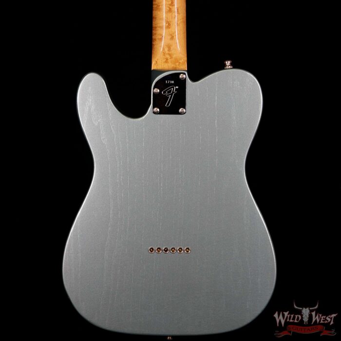 Fender Custom Shop Postmodern Telecaster Lush Closet Classic Birdseye Maple Neck Faded Firemist Silver - Image 7