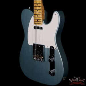 Fender Custom Shop Postmodern Telecaster Lush Closet Classic Birdseye Maple Neck Faded Firemist Silver - Image 2