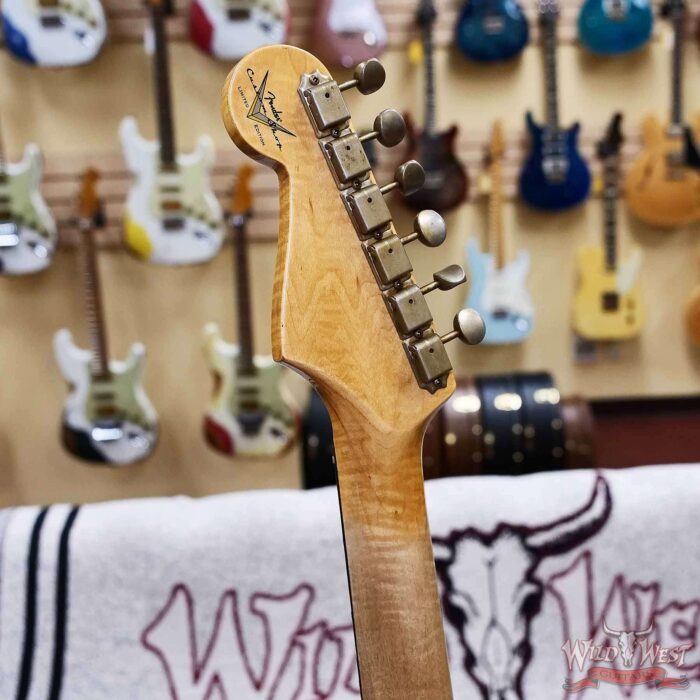 Fender Custom Shop LTD 1959 Special Stratocaster Journeyman Relic Super Faded Sonic Blue 7.75 LBS - Image 10