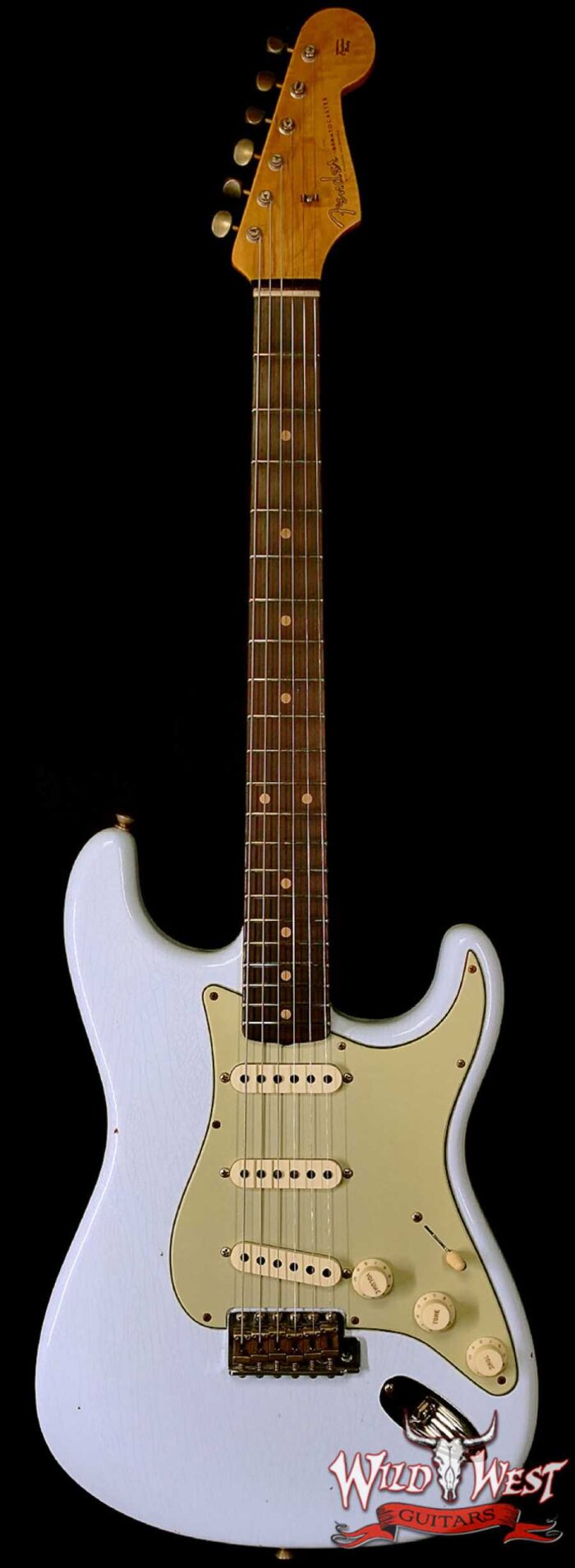 Fender Custom Shop LTD 1959 Special Stratocaster Journeyman Relic Super Faded Sonic Blue 7.75 LBS - Image 1