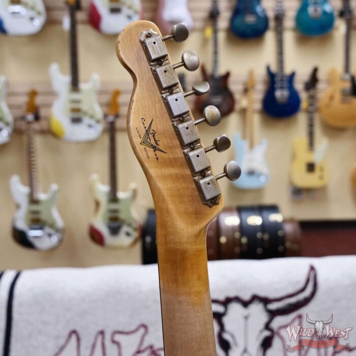 Fender Custom Shop Limiited Edition 1960 Telecaster Relic Aged Ocean Turquoise 7.25 LBS - Image 10