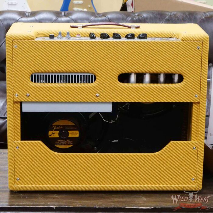 Fender ‘57 Custom Twin-Amp 2-Channel 40-Watt 2x12” Guitar Combo Amplifier Owned by Misha Mansoor (Periphery) - Image 5