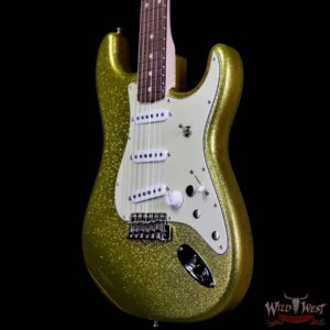 Fender Custom Shop Dick Dale Stratocaster AA Birdseye Maple Neck Rosewood Fingerboard NOS Chartreuse Sparkle 7.65 LBS - Image 2