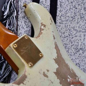 Fender Custom Shop Dale Wilson Masterbuilt 1962 Stratocaster Hand-Wound Pickups Brazilian Rosewood Fingerboard Relic Sonic Blue 7.25 LBS (US Only / No International Shipping) - Image 13