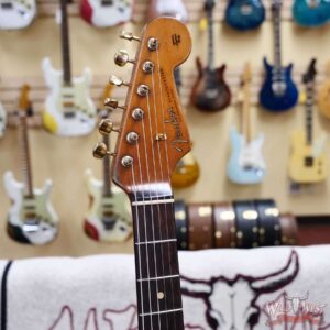 Fender Custom Shop Dale Wilson Masterbuilt 1962 Stratocaster Hand-Wound Pickups Brazilian Rosewood Fingerboard Relic Sonic Blue 7.25 LBS (US Only / No International Shipping) - Image 7