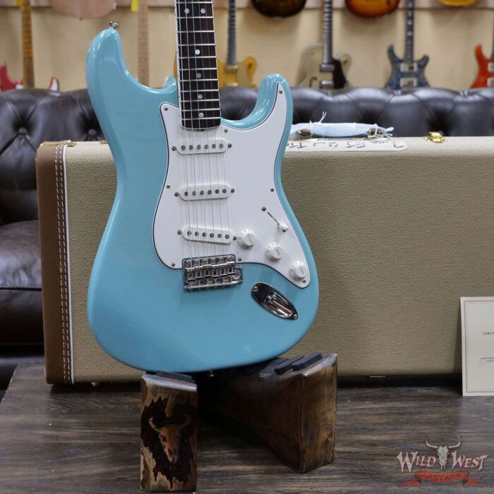Fender USA Eric Johnson Stratocaster Rosewood Fingerboard Tropical Turquoise - Image 8