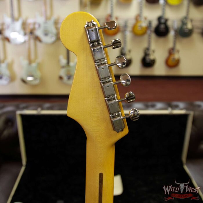 2018 Fender USA Eric Johnson Signature Stratocaster Thinline Semi-Hollow Body Maple Neck 2 Tone Sunburst - Image 9