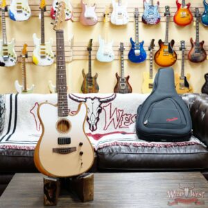 Fender FINNEAS Signature Acoustasonic Player Telecaster Rosewood Fingerboard Cappuccino Fade 5.00 LBS with Deluxe Gig Bag - Image 4