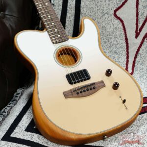 Fender FINNEAS Signature Acoustasonic Player Telecaster Rosewood Fingerboard Cappuccino Fade 5.00 LBS with Deluxe Gig Bag - Image 6