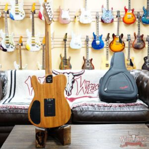 Fender FINNEAS Signature Acoustasonic Player Telecaster Rosewood Fingerboard Cappuccino Fade 5.00 LBS with Deluxe Gig Bag - Image 7