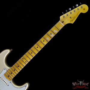 Fender Custom Shop 1960 Stratocaster HSS Heavy Relic HLE Gold over Sherwood Green Metallic - Image 9
