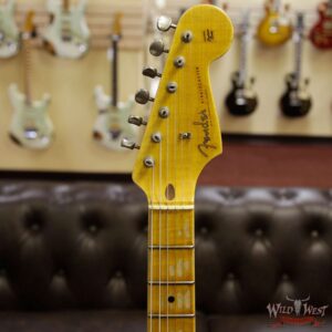 Fender Custom Shop 1960 Stratocaster HSS Heavy Relic HLE Gold over Sherwood Green Metallic - Image 8
