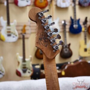 Charvel Custom Shop Guthrie Govan USA Signature HSH Caramelized Ash Body Caramelized Flame Maple Fingerboard Natural 7.30 LBS - Image 10