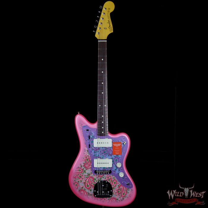 Fender Japan MIJ Traditional 60s Jazzmaster Limited Run Pink Paisley - Image 4
