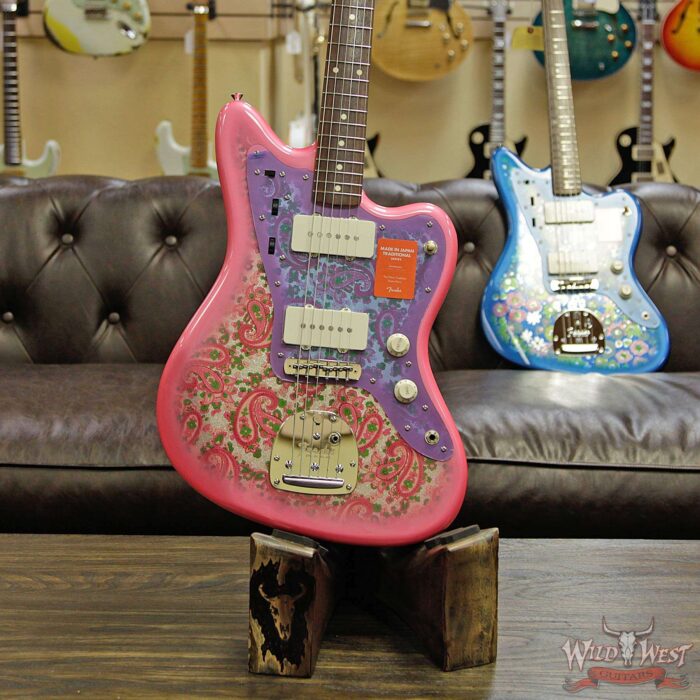 Fender Japan MIJ Traditional 60s Jazzmaster Limited Run Pink Paisley - Image 12