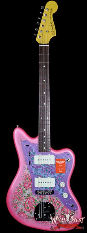 Fender Japan MIJ Traditional 60s Jazzmaster Limited Run Pink Paisley