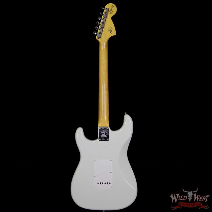 Fender Custom Shop Jimi Hendrix Voodoo Child Signature Stratocaster Journeyman Relic Olympic White - Image 8