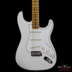 Fender Custom Shop Jimi Hendrix Voodoo Child Signature Stratocaster Journeyman Relic Olympic White - Image 2