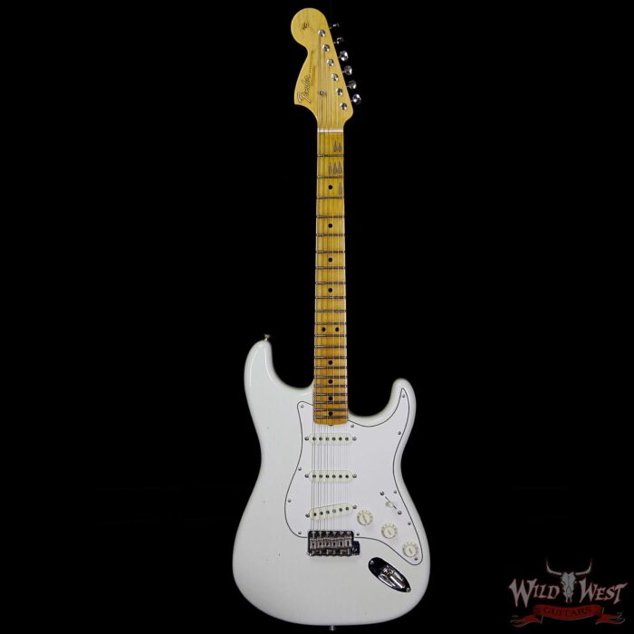 Fender Custom Shop Jimi Hendrix Voodoo Child Signature Stratocaster Journeyman Relic Olympic White - Image 4