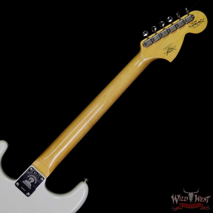 Fender Custom Shop Jimi Hendrix Voodoo Child Signature Stratocaster Journeyman Relic Olympic White - Image 7