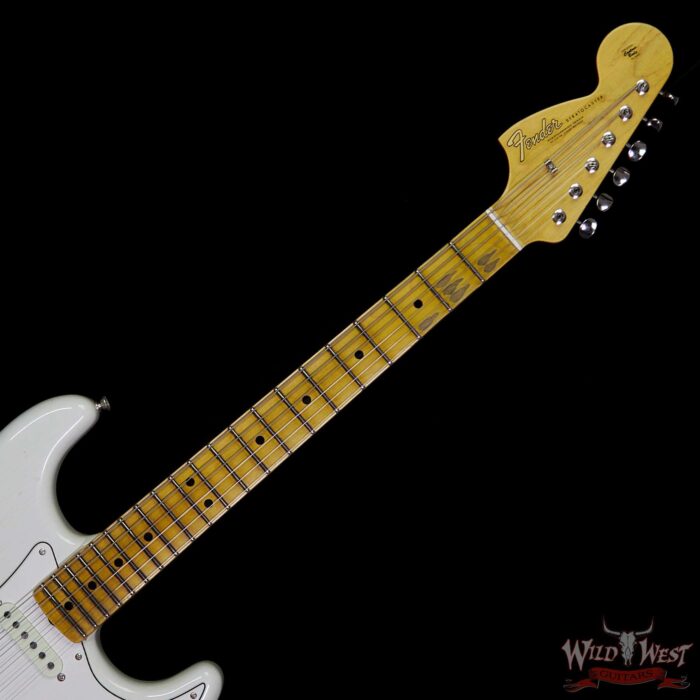 Fender Custom Shop Jimi Hendrix Voodoo Child Signature Stratocaster Journeyman Relic Olympic White - Image 6