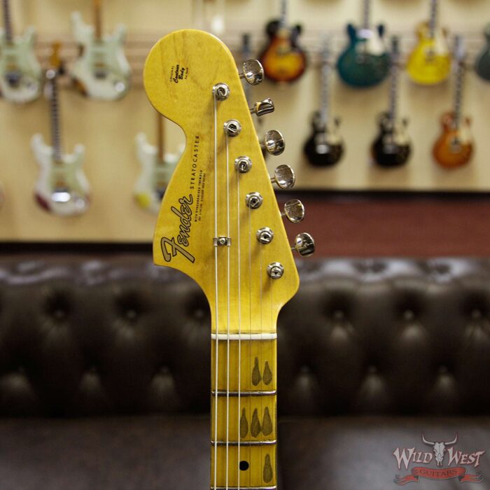 Fender Custom Shop Jimi Hendrix Voodoo Child Signature Stratocaster Journeyman Relic Olympic White - Image 10