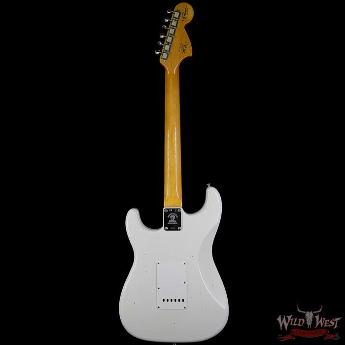 Fender Custom Shop Jimi Hendrix Voodoo Child Signature Stratocaster Journeyman Relic Olympic White VC0131 - Image 7