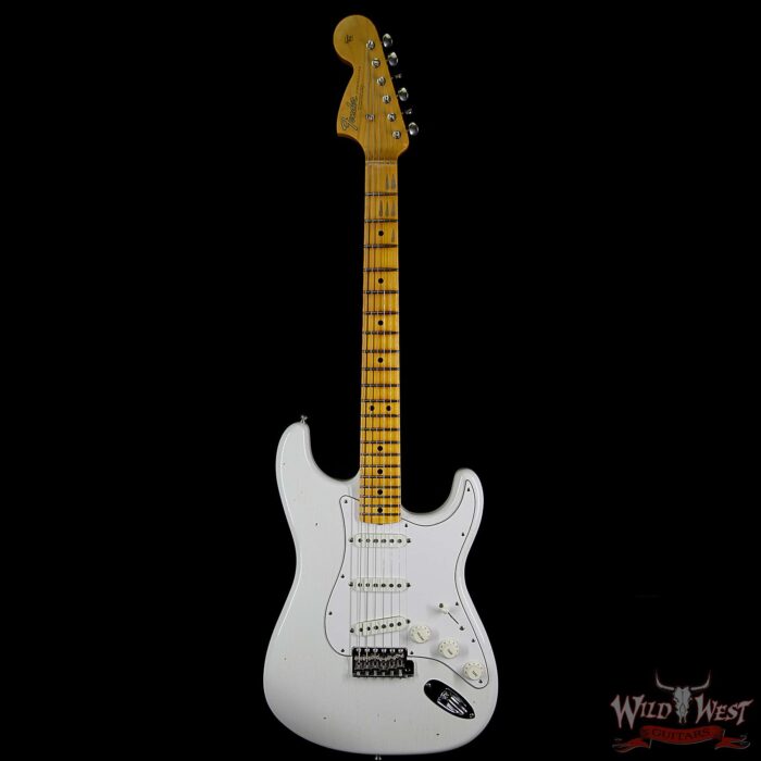 Fender Custom Shop Jimi Hendrix Voodoo Child Signature Stratocaster Journeyman Relic Olympic White VC0131 - Image 6