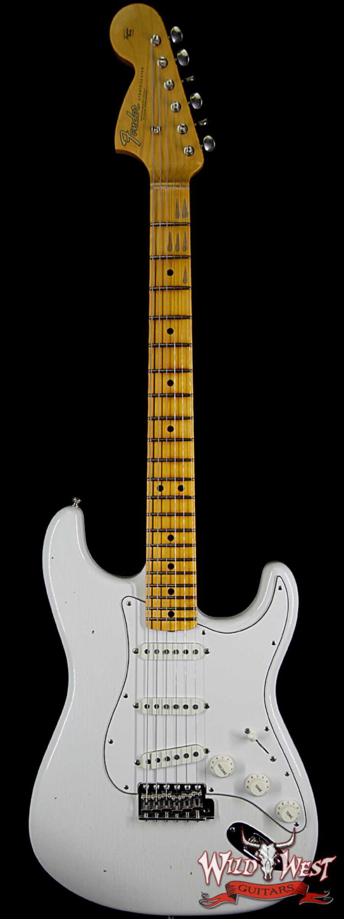 Fender Custom Shop Jimi Hendrix Voodoo Child Signature Stratocaster Journeyman Relic Olympic White VC0131 - Image 1
