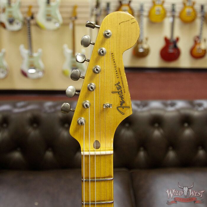 Fender Custom Shop Limited Edition John Cruz Masterbuilt Jimmie Vaughan Stratocaster Aged Olympic White - Image 7