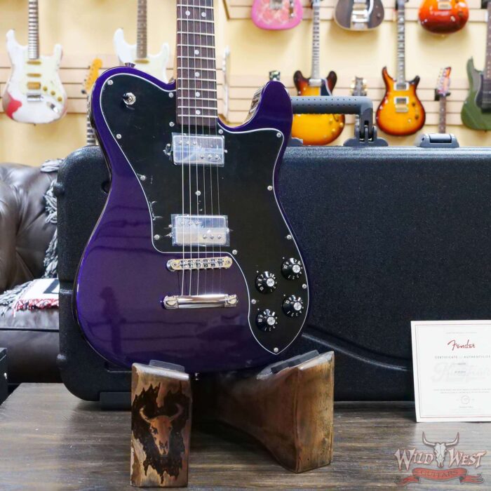 Fender Kingfish Telecaster Deluxe Rosewood Fingerboard Mississippi Night - Image 6