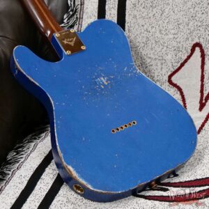 Fender Custom Shop Kyle McMillin Masterbuilt 1959 HS Telecaster Brazilian Rosewood Neck Relic Lake Placid Blue 8.25 LBS (US Only / No International Shipping) - Image 13