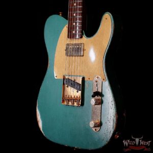 Fender Custom Shop Kyle McMillin Masterbuilt 1959 HS Telecaster Brazilian Rosewood Neck Relic Sherwood Green Metallic 7.15 LBS (US Only / No International Shipping) - Image 3